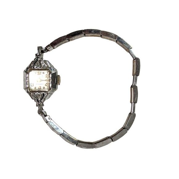 Gilbert Women\'s Wrist Watch 17 Jewels Antimagnetic Stainless Back Vintage 1960s main image 4